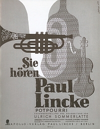 Sie hren Paul Lincke (Potpourri) fr Klavier (mit Text)