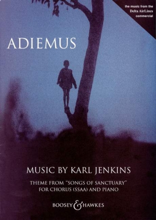 Adiemus fr Frauenchor (SSAA), Blockflte und Klavier Chorpartitur