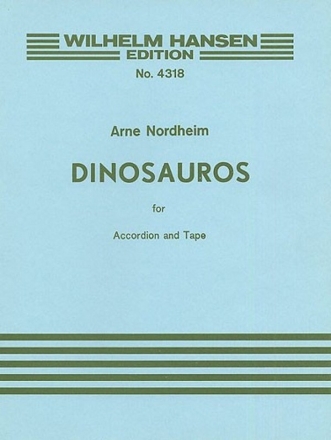 Dinosauros  for accordion and tape