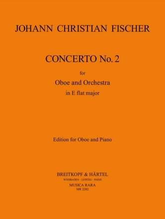 Konzert Es-Dur Nr.2 fr Oboe und Orchester fr Oboe und Klavier