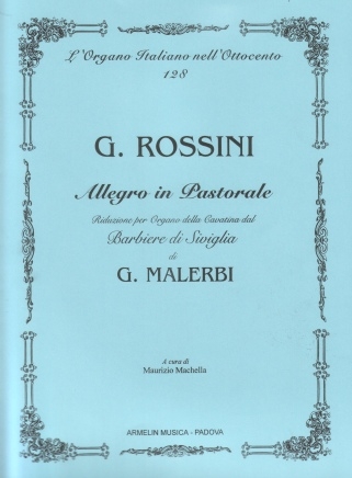 ALLEGRO IN PASTORALE PER ORGANO MALERBI, G., ARR. MACHELLA, M., ED.