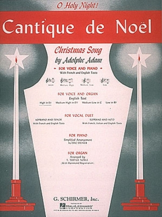 Cantique de Noel e flat major for high voice and organ (en)