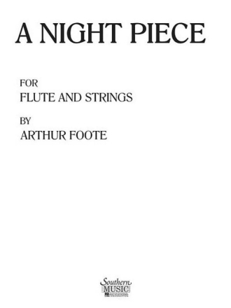 A Night Piece for flute and string orchestra score and parts
