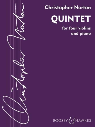 Quintett fr 4 Violinen und Klavier Stimmen