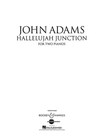 Hallelujah Junction for 2 pianos 2 scores
