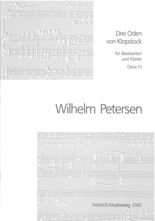 3 Oden von Klopstock op.13 fr Babariton und Klavier