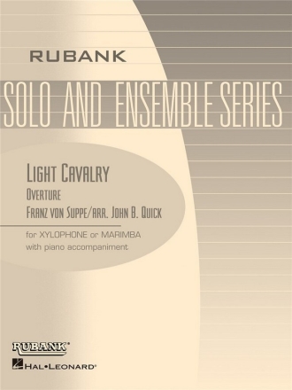LIGHT CAVALRY OVERTURE FOR MARIMBA AND PIANO QUICK, J.B., ARR.