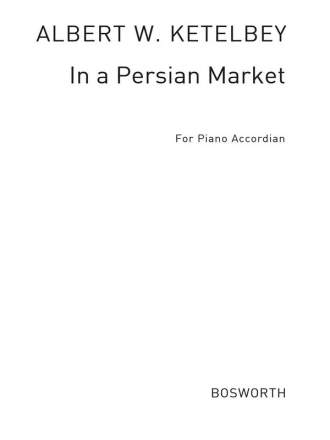In a Persian Market for accordion Verlagskopie