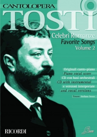 Celebri romanze vol.2 (+CD) for voice and piano