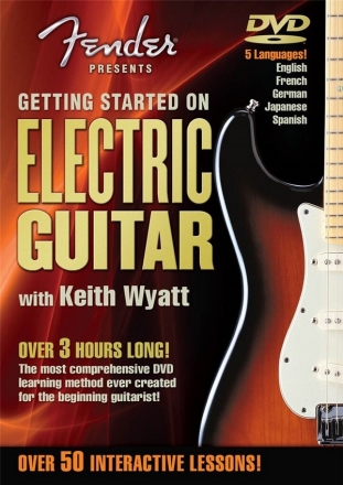 GETTING STARTED ON ELECTRIC GUITAR DVD-VIDEO