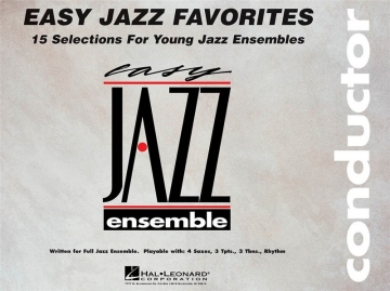 Easy Jazz Favorites: for young jazz ensemble conductor's score
