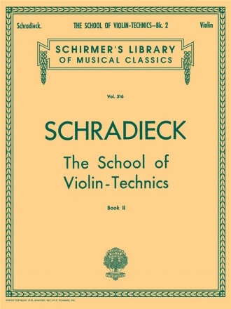 The School of Violin-Technics vol.2