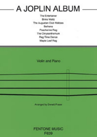 A Joplin Album for violin and piano