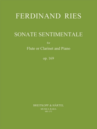 Sonate sentimentale op.169 fr Flte (Klarinette) und Klavier