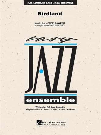 Birdland: for jazz ensemble score and parts