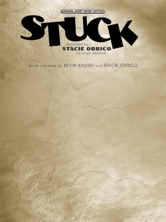 Stuck: Einzelausgabe piano/vocal/guitar