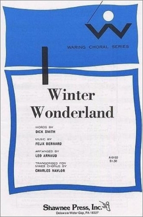Winter Wonderland for mixed chorus and piano