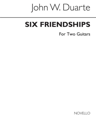 6 Friendships for 2 guitars score (copy)