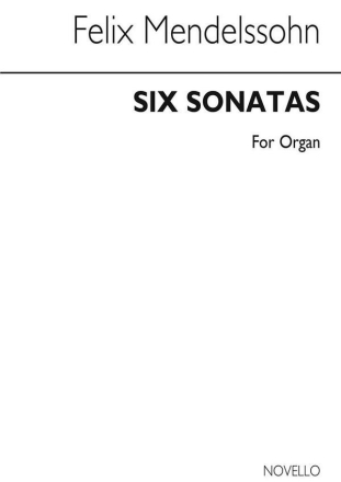 6 Sonatas for organ Verlagskopie