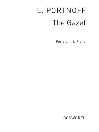 The Gazel for violin and piano Verlagskopie