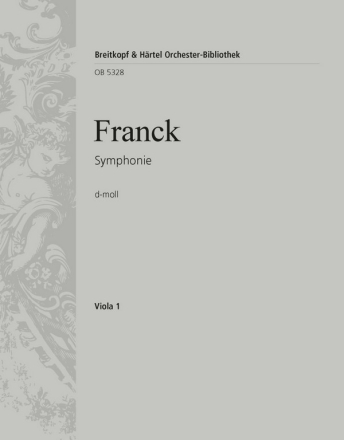 Sinfonie d-Moll fr Orchester Viola