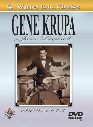 GENE KRUPA DVD-VIDEO JAZZ LEGEND 1909-1973