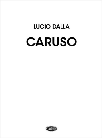 Caruso: Einzelausgabe fr Gesang und Klavier oder Gitarre