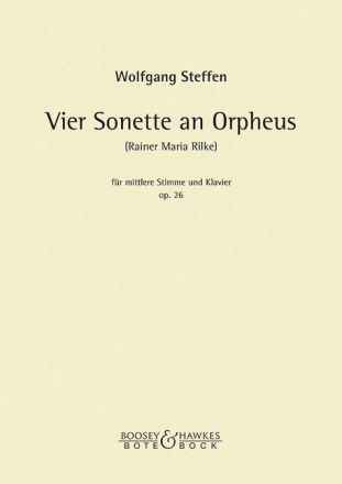 4 Sonette an Orpheus fr mittlere Stimme und Klavier