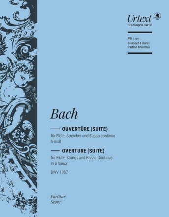 Ouvertre h-Moll Nr.2 BWV1067 fr Flte und Streichorchester Partitur
