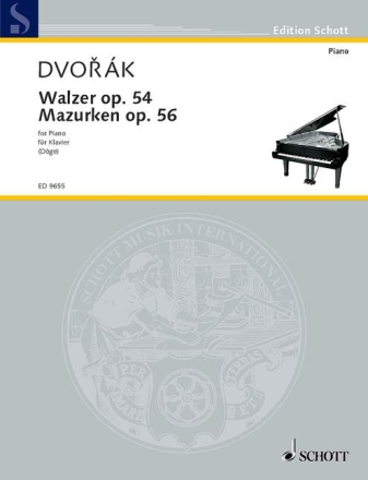Walzer und Mazurken op. 54 und 56 fr Klavier