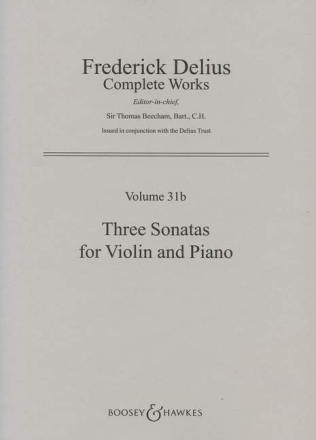 Drei Sonaten Band 31b fr Violine und Klavier