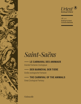 Le Carnaval des Animaux fr 2 Klaviere und Kammerensemble Violoncello