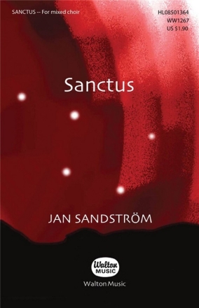Sanctus for mixed chorus and piano