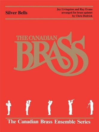 Silver Bells for brass quintet score and parts