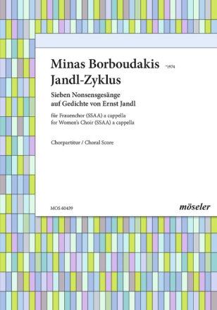 Jandl-Zyklus - 7 Nonsensgesnge fr Frauenchor a cappella Singpartitur