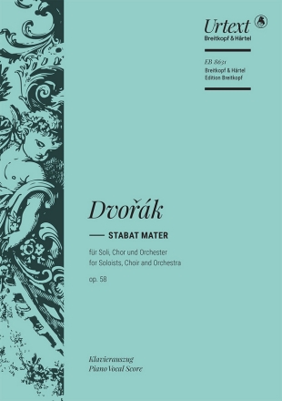 Stabat mater op.58 fr Soli, Chor und Orchester Klavierauszug