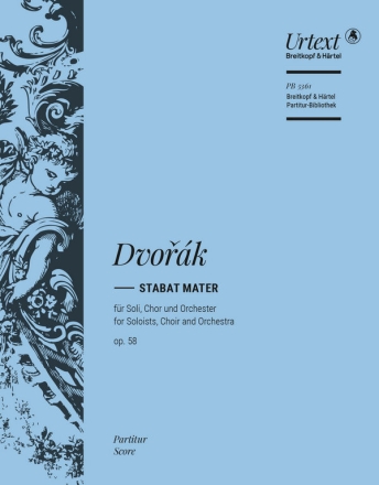 Stabat mater op.58 fr Soli, Chor und Orchester Partitur