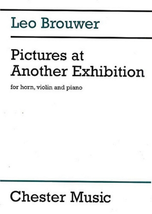 Pictures at another exhibition for horn, violin and piano parts