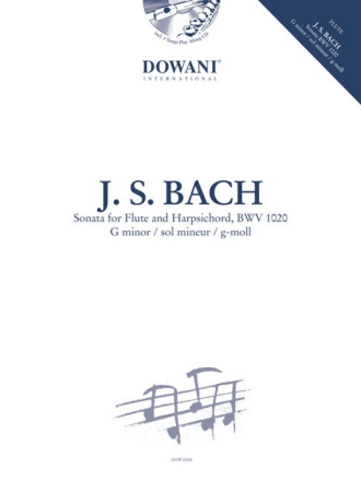 Sonate g-Moll BWV1020 (+CD) fr Flte und Klavier