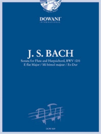 Sonate Es-Dur BWV1031 (+CD) fr Flte und Klavier
