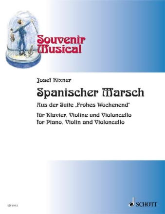 Spanischer Marsch Heft 8 fr Klaviertrio Partitur und Stimmen