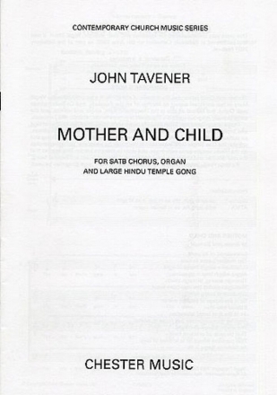 Mother and Child for mixed chorus, organ and large Hindu Temple gong score