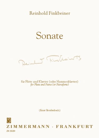 Sonate fr Flte und Klavier (Hammerklavier)