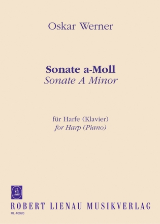 Sonate a-Moll fr Harfe (Klavier)