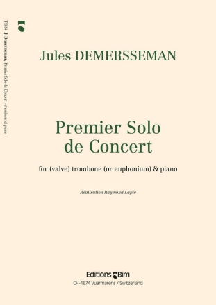 Premier solo de concert for (valve) trombone or euphonium and piano