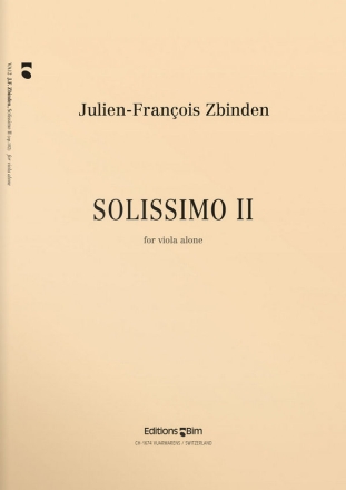 Solissimo 2 op.101 for viola solo