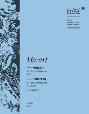 Konzert G-Dur KV313 fr Flte und Orchester Partitur