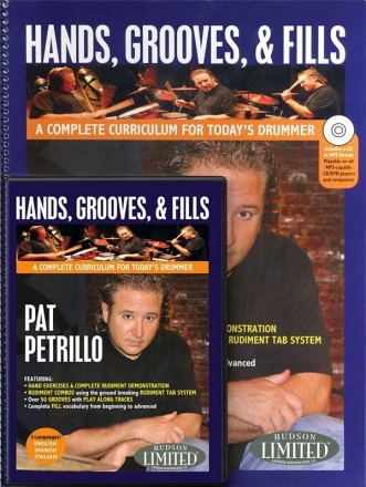Hands Grooves and Fills (+DVD +CD-ROM) for drums