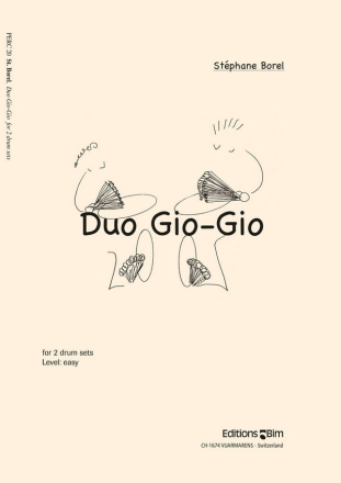 Duo Gio-Gio fr 2 Schlagzeuge Partitur und Stimmen