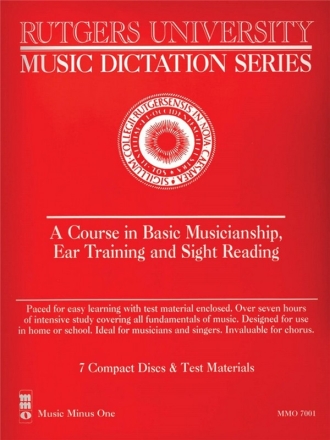 Music Dictation Series (7 CD's) a course in basic musicianship, ear training and sight reading